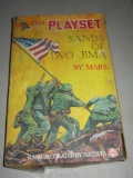 Louis Marx & Company, Sands of Iwo Jima playset in original box with battle ground, (see details)