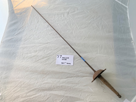 Fencing Sword - 40.5" Total