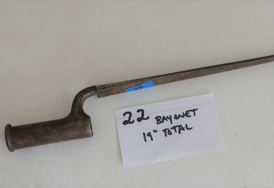 Bayonet - 19" Total