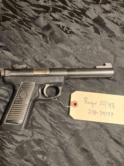 Ruger 22/45 target pistol 218-79177 extra clip