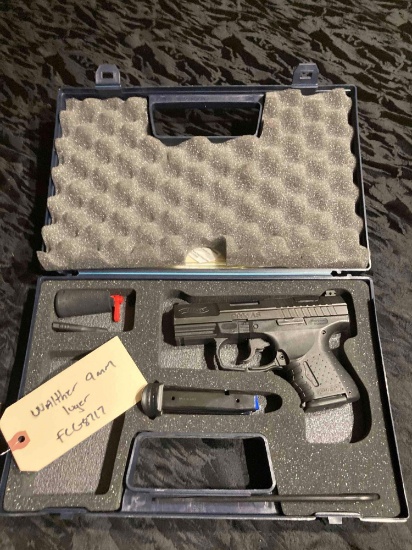 Walther P 99 9 mm Lugar FCG8717 inbox two clips