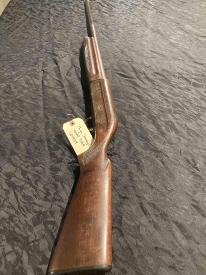 12 gauge savage shotgun model 755a serial number 601434 engraved setters