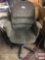 Office chair, upholstered, wheeled
