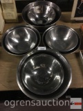 Kitchenware - 8 Stainless Steel bowls, 2 - 15.5