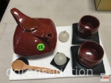 Zen 10 pc. teapot set, orig. box