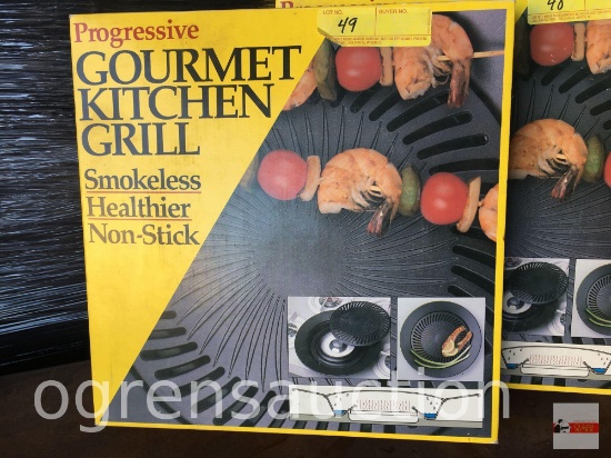 Progressive Gourmet Kitchen Grill, Smokeless, New in Box