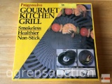 Progressive Gourmet Kitchen Grill, Smokeless, New in Box