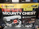 Sentry Fire-safe security chest safe, 500 cubic inch capacity, new in box