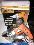 Tools- Chicago 14 Gauge Swivel Head Shear