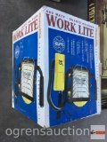 Grandlite Work Lite, 500 watt, quartz Halogen, tilt control, die cast aluminum housing, new in box