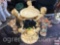 Cherub candle holders and figurines, resin, 6.75