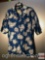 Clothes - Hawaiian Shirt - Hawaiian Blues, XXL, blue Pineapples