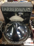 Kitchenware - Farberware Electric 7qt. Wok & dome cover, new, orig. box