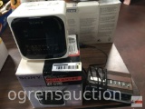 Sony Dream Machine clock radio and Westclox digial alarm clock