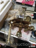 Plumbing - Renovators wall mount tub faucet and shower attachment, org. $400