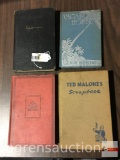 Books - 4 vintage, illustrated
