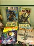 Comic Books & Booklets - Kull, Ka-zar, Macabre, Jaws of Death, Creepy 100th Issue