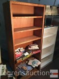 Bookcase, oak, 72