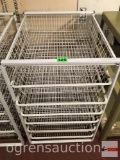 Wire rack w/ 7 drawers, 29.5