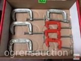 Tools - 7 - adjustable C-clamps