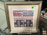 Artwork - Beatles, framed album jacket, 12.5
