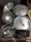 Cookware - vintage pots and pans, single poached egg pan