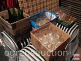 Glassware - glasses and bottles