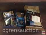 Books - Comet, travel books, vintage magazines, ephemera