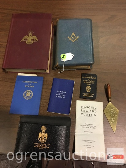 Ephemera - Masonic booklets