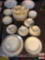 Dish ware - Smith-Taylor plates, cups, bowls, sugar/creamer, vege bowls etc.
