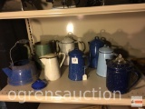 Vintage enamelware coffee/ tea pots