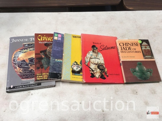 Collector Books - Asian, Chinese, Jade, Japanese pottery etc.