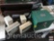 Samsonite briefcase, 2 sets of Personal Success Program series and metal file box w/ key