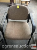 armed office side chair