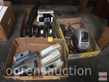 Office supplies - Staplers, tape dispensers, Dymo label writer, 2 hole punch, 3 hole punch