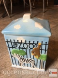 Cookie Jar - Zoo motif, 10