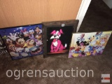 Artwork - 3 (2 Disney prints)