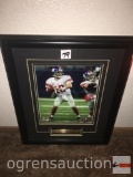 Artwork - NFL Football,2008 Photo file, Eli Manning #10 New York Giants, framed & matted, 18