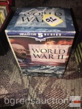 VHS movie tape Collector Series - 5 World War II by Frank Capra in storage box