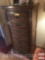 Furniture - Lingerie chest, Ethan Allen, dark oak, 7 drawer, bun feet, 53