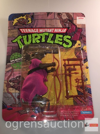 Toys - Teenage Mutant Ninja Turtles, 1988 Splinter, The Good Guy Leader