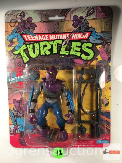 Toys - Teenage Mutant Ninja Turtles, 1988 Foot Soldier - Shredder's Right Hand Mummy