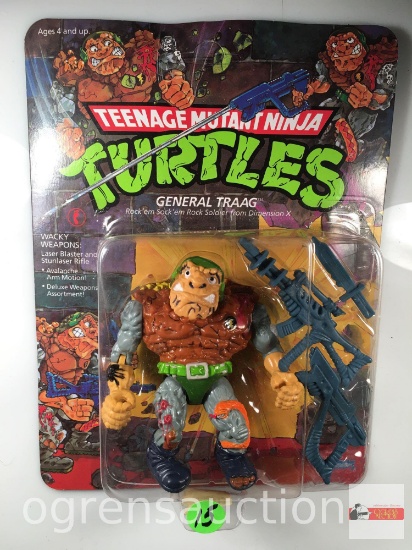 Toys - Teenage Mutant Ninja Turtles, 1989 General Traag - Rock'em Sock'em Rock Soldier