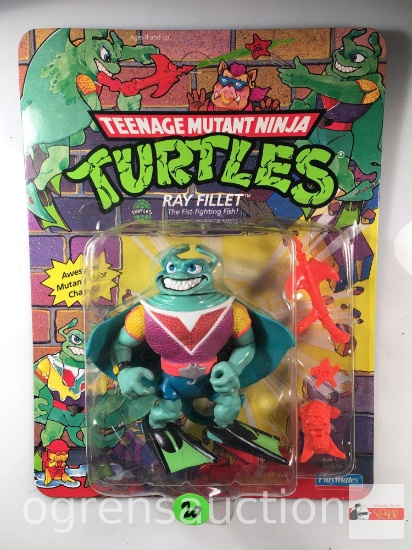 Toys - Teenage Mutant Ninja Turtles, 1990 Ray Fillet - The Fist Fighting Fish