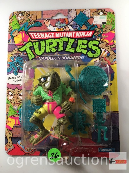 Toys - Teenage Mutant Ninja Turtles, 1990 Napoleon Bonafrog - The Swamp Surfin' Sewer Toad