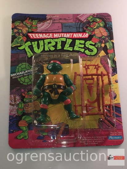 Toys - Teenage Mutant Ninja Turtles, 1988 Michaelangelo, The wild & crazy turtle