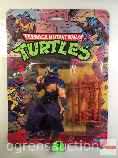 Toys - Teenage Mutant Ninja Turtles, 1988 Shredder - Bad Guy Leader