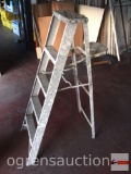 Ladder - A frame aluminum ladder, 5ft.