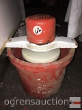 Vintage ice cream maker, electric