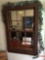 Wooden Faux window accent mirror